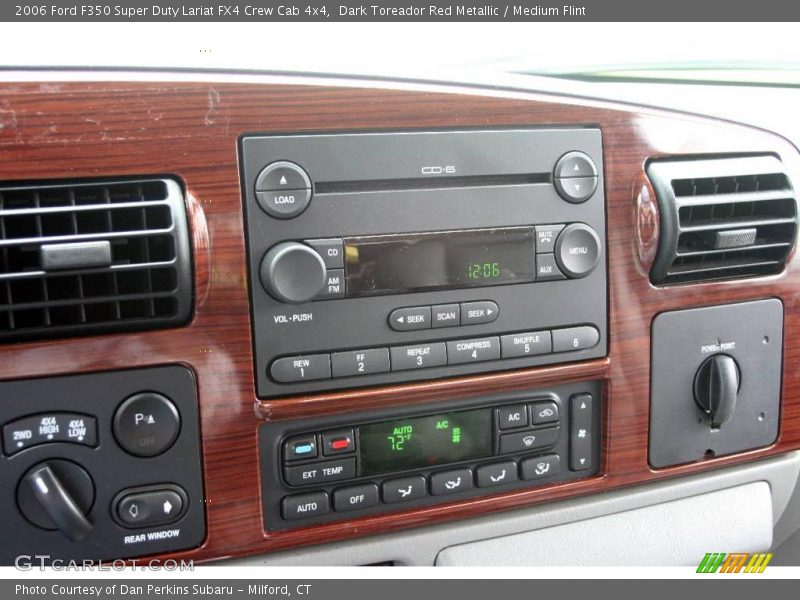 Dark Toreador Red Metallic / Medium Flint 2006 Ford F350 Super Duty Lariat FX4 Crew Cab 4x4