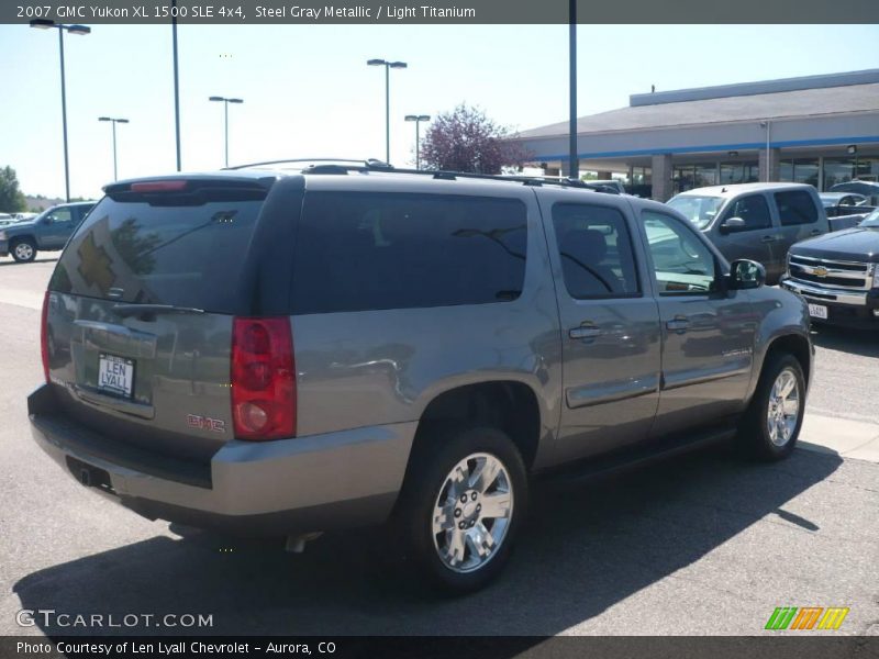 Steel Gray Metallic / Light Titanium 2007 GMC Yukon XL 1500 SLE 4x4