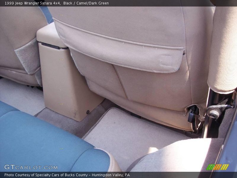 Black / Camel/Dark Green 1999 Jeep Wrangler Sahara 4x4