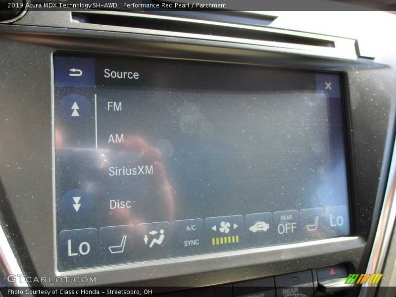 Performance Red Pearl / Parchment 2019 Acura MDX Technology SH-AWD