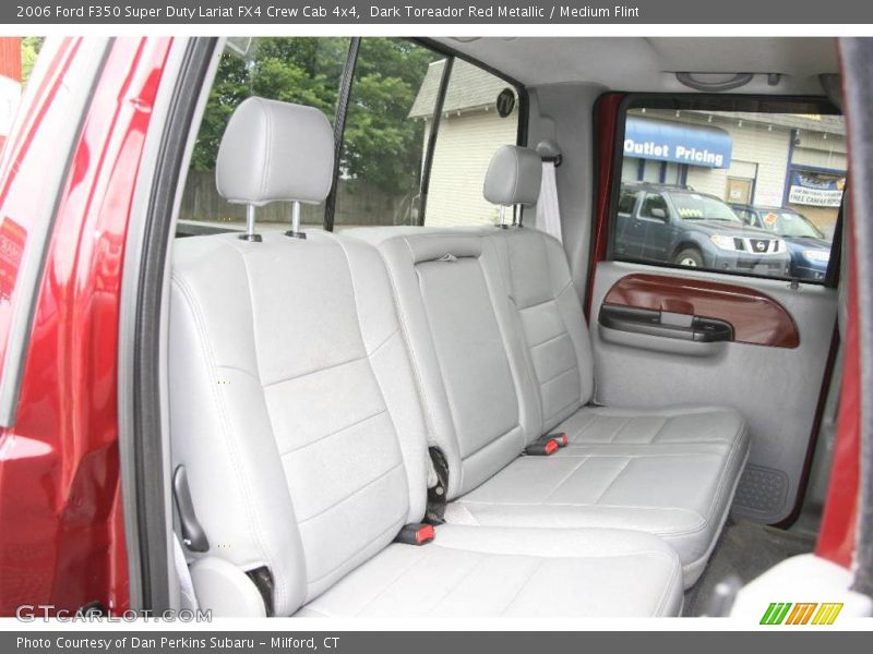 Dark Toreador Red Metallic / Medium Flint 2006 Ford F350 Super Duty Lariat FX4 Crew Cab 4x4