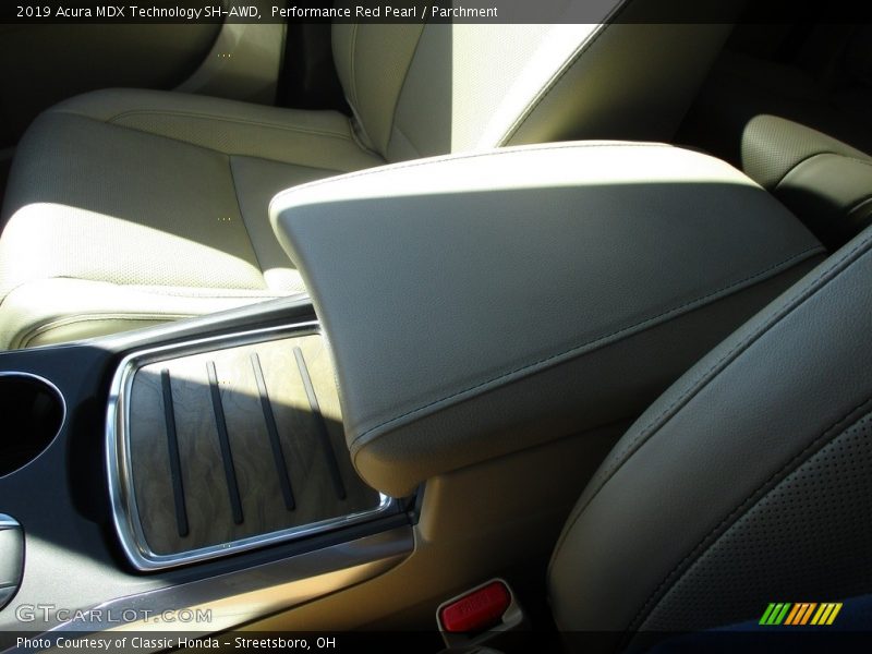 Performance Red Pearl / Parchment 2019 Acura MDX Technology SH-AWD
