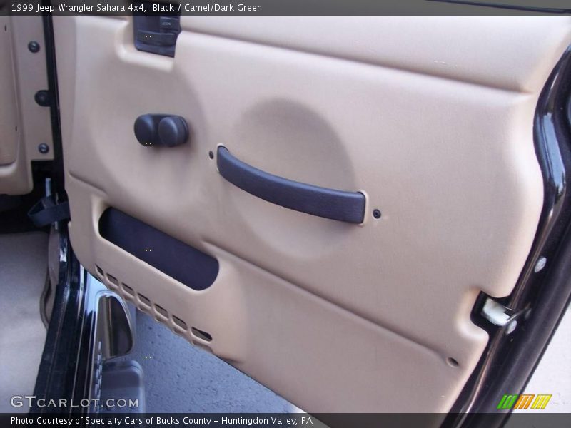 Black / Camel/Dark Green 1999 Jeep Wrangler Sahara 4x4