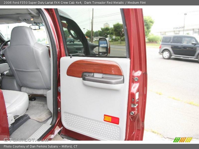 Dark Toreador Red Metallic / Medium Flint 2006 Ford F350 Super Duty Lariat FX4 Crew Cab 4x4