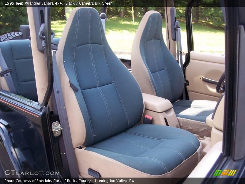 Black / Camel/Dark Green 1999 Jeep Wrangler Sahara 4x4