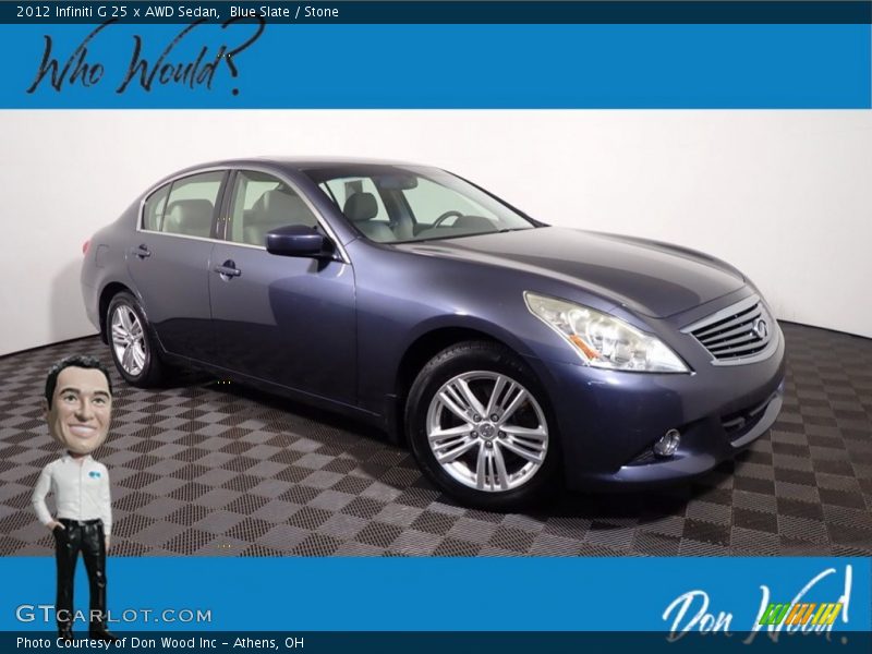 Blue Slate / Stone 2012 Infiniti G 25 x AWD Sedan