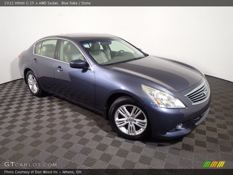  2012 G 25 x AWD Sedan Blue Slate