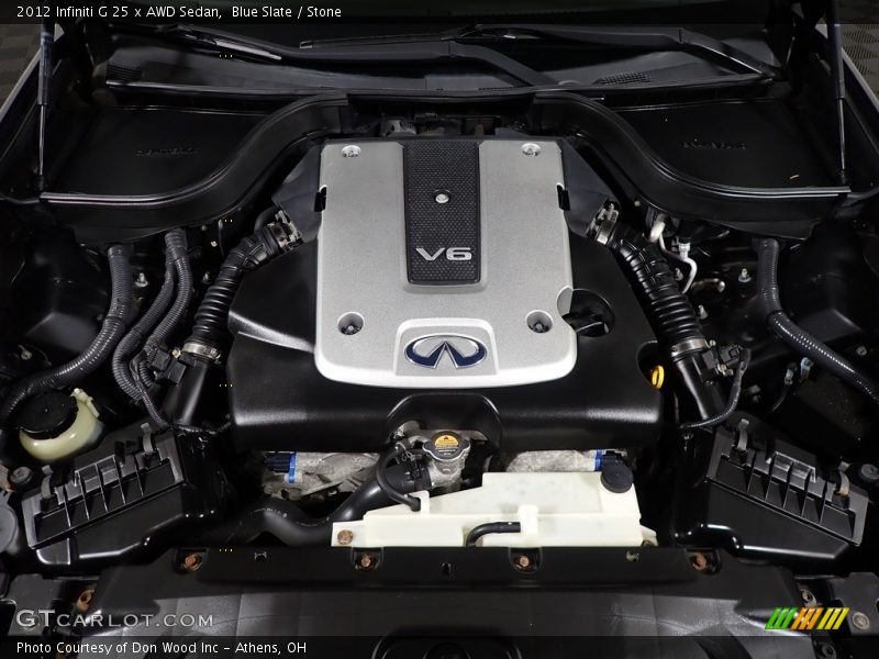  2012 G 25 x AWD Sedan Engine - 2.5 Liter DOHC 24-Valve CVTCS V6
