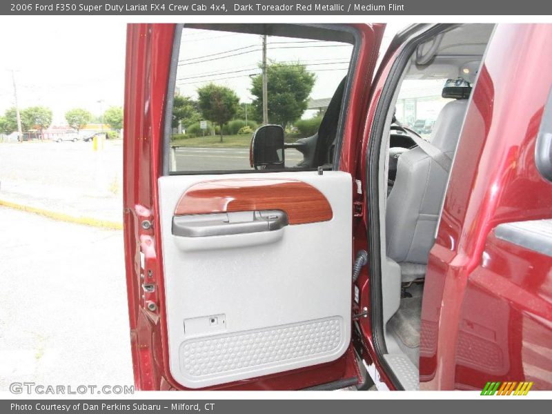 Dark Toreador Red Metallic / Medium Flint 2006 Ford F350 Super Duty Lariat FX4 Crew Cab 4x4