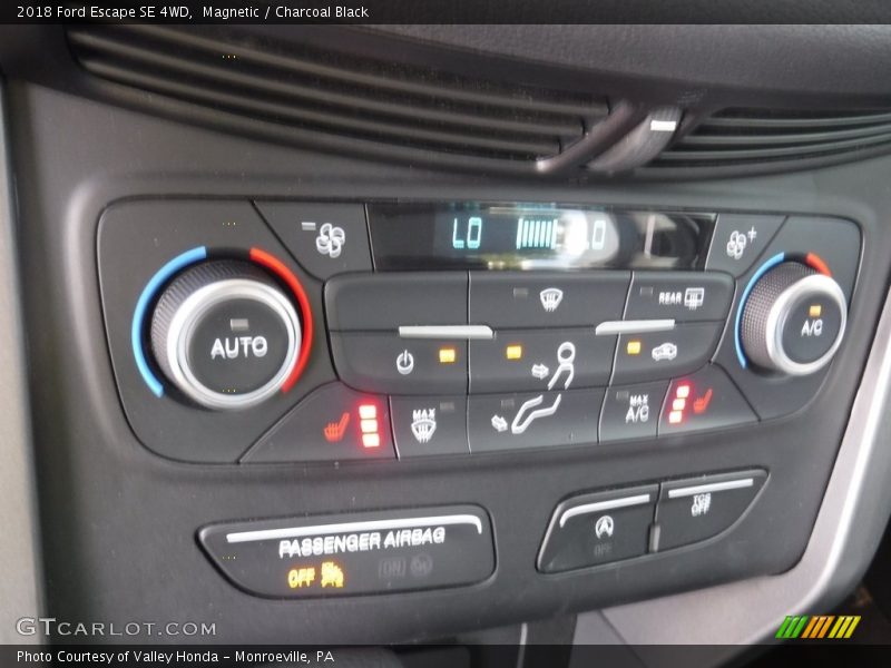 Magnetic / Charcoal Black 2018 Ford Escape SE 4WD
