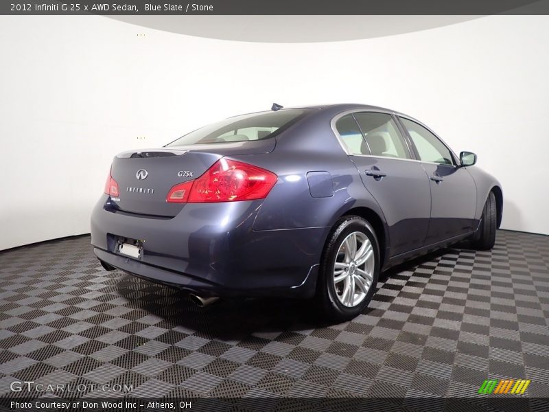 Blue Slate / Stone 2012 Infiniti G 25 x AWD Sedan