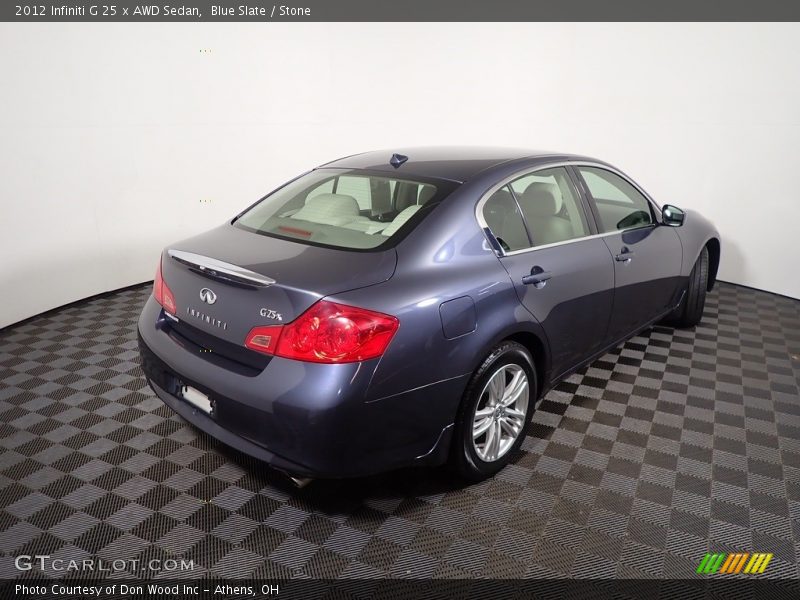 Blue Slate / Stone 2012 Infiniti G 25 x AWD Sedan