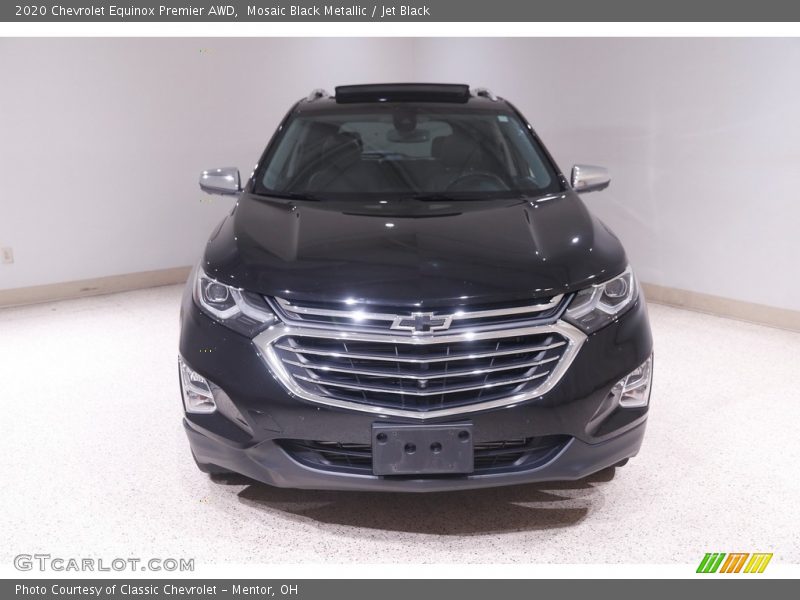 Mosaic Black Metallic / Jet Black 2020 Chevrolet Equinox Premier AWD