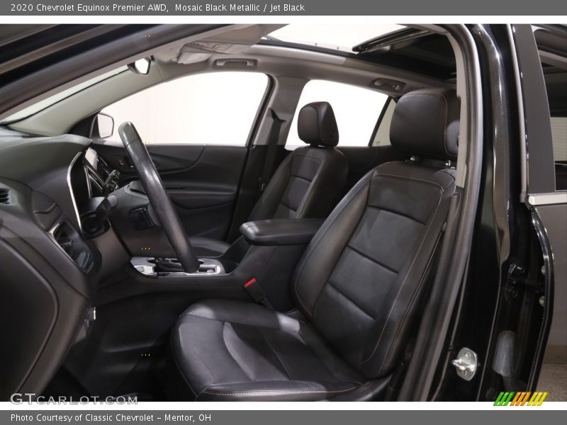 Mosaic Black Metallic / Jet Black 2020 Chevrolet Equinox Premier AWD