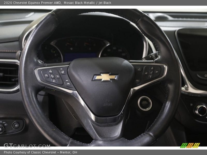 Mosaic Black Metallic / Jet Black 2020 Chevrolet Equinox Premier AWD