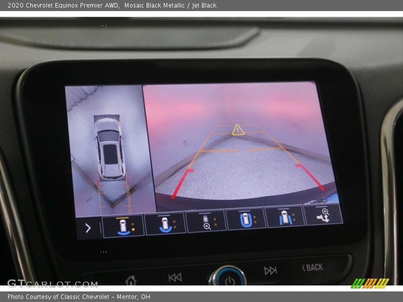 Mosaic Black Metallic / Jet Black 2020 Chevrolet Equinox Premier AWD