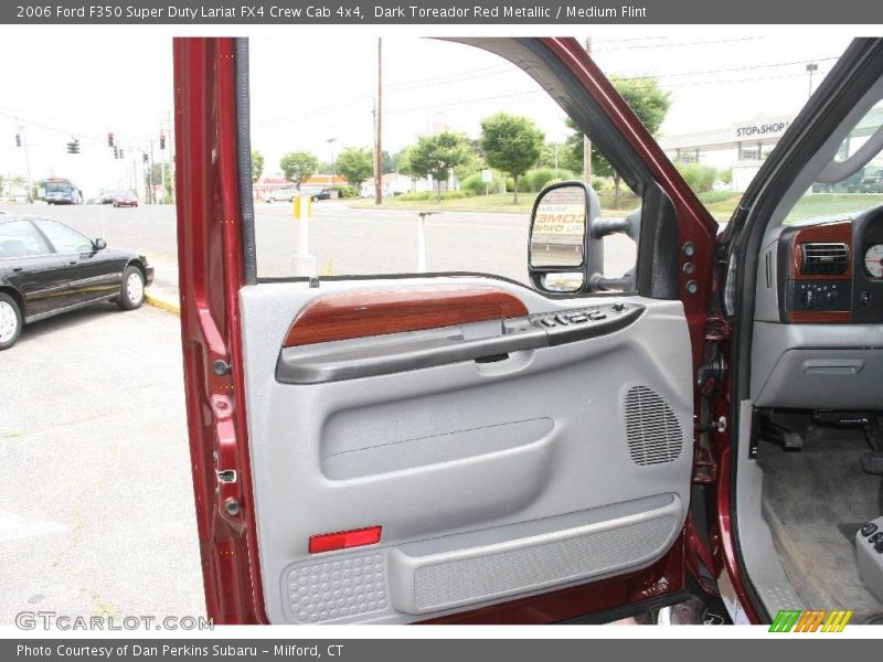 Dark Toreador Red Metallic / Medium Flint 2006 Ford F350 Super Duty Lariat FX4 Crew Cab 4x4