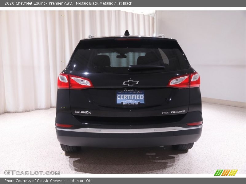 Mosaic Black Metallic / Jet Black 2020 Chevrolet Equinox Premier AWD