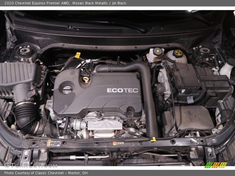 Mosaic Black Metallic / Jet Black 2020 Chevrolet Equinox Premier AWD