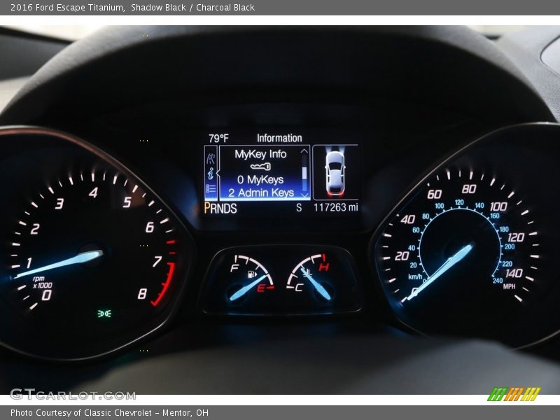 Shadow Black / Charcoal Black 2016 Ford Escape Titanium