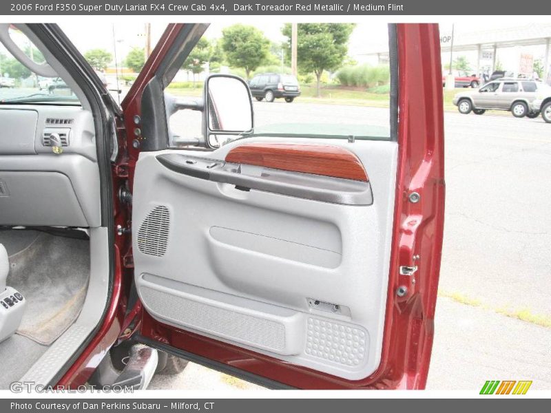 Dark Toreador Red Metallic / Medium Flint 2006 Ford F350 Super Duty Lariat FX4 Crew Cab 4x4