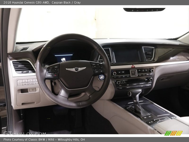 Dashboard of 2018 Genesis G80 AWD