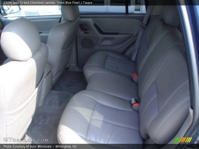Steel Blue Pearl / Taupe 2004 Jeep Grand Cherokee Laredo