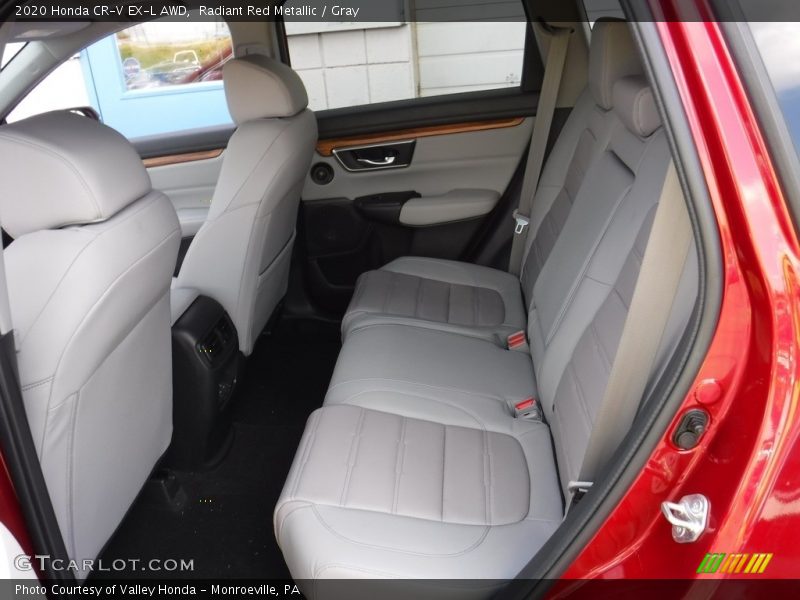 Radiant Red Metallic / Gray 2020 Honda CR-V EX-L AWD