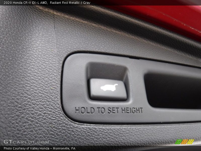 Radiant Red Metallic / Gray 2020 Honda CR-V EX-L AWD