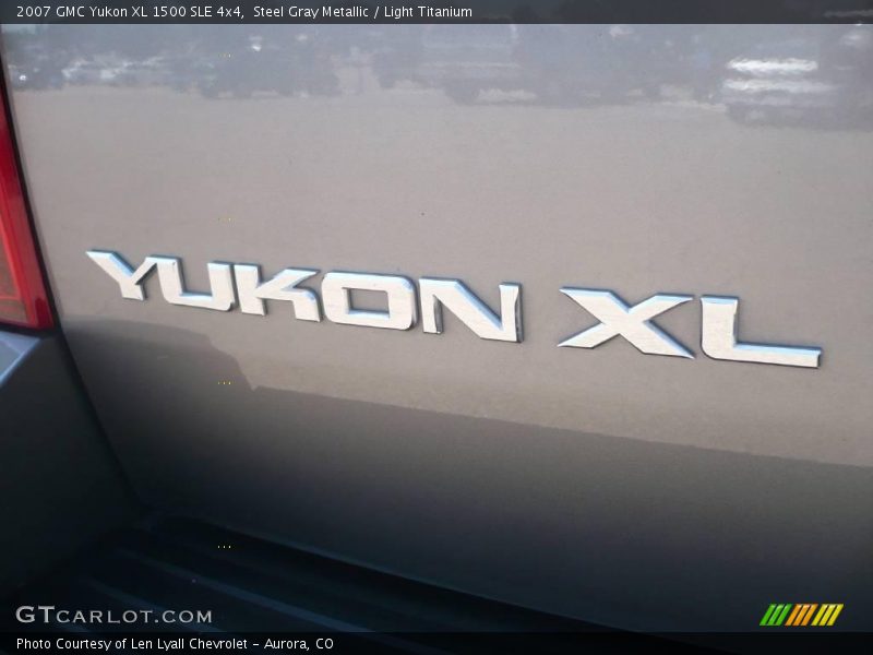 Steel Gray Metallic / Light Titanium 2007 GMC Yukon XL 1500 SLE 4x4