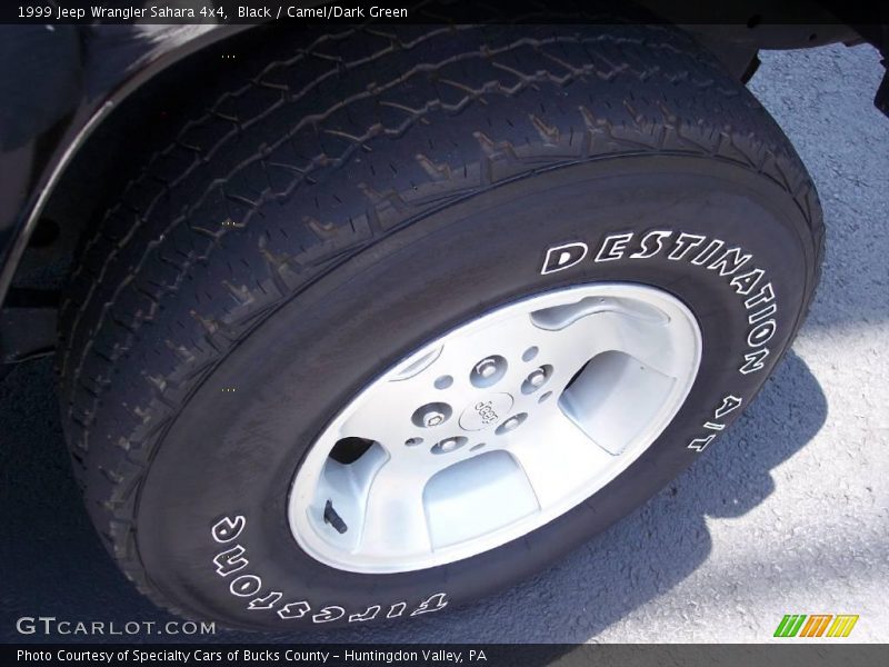 Black / Camel/Dark Green 1999 Jeep Wrangler Sahara 4x4