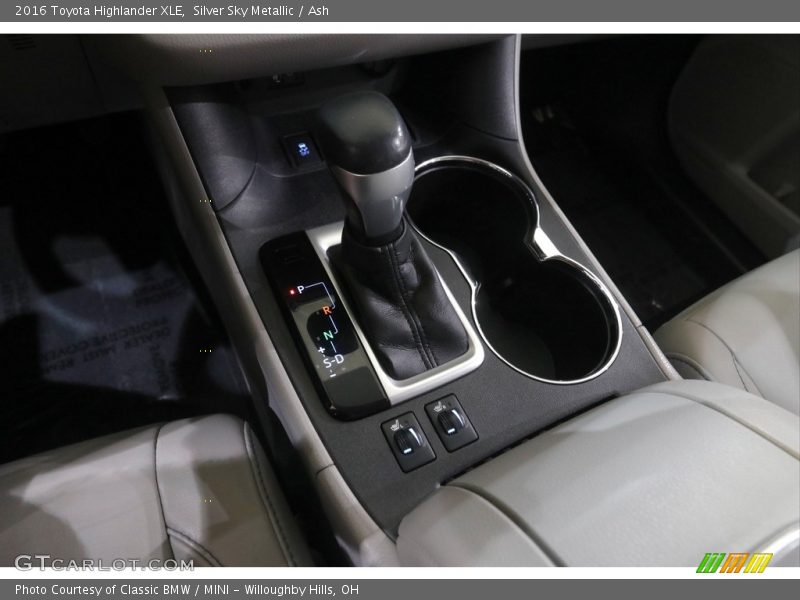 Silver Sky Metallic / Ash 2016 Toyota Highlander XLE