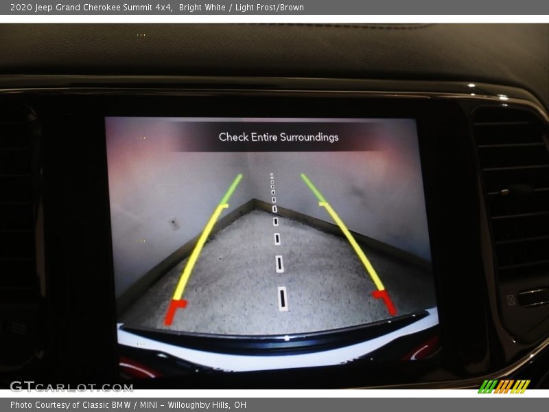 Bright White / Light Frost/Brown 2020 Jeep Grand Cherokee Summit 4x4