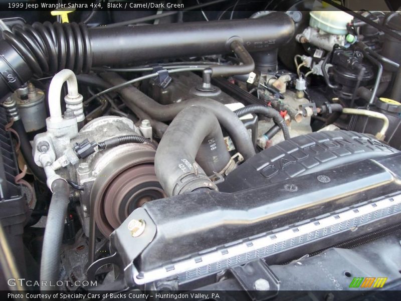 Black / Camel/Dark Green 1999 Jeep Wrangler Sahara 4x4