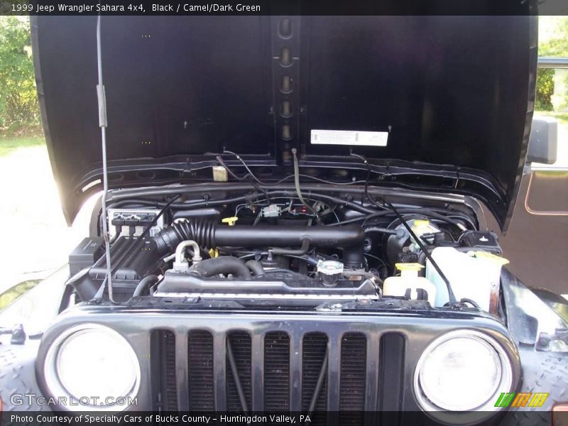 Black / Camel/Dark Green 1999 Jeep Wrangler Sahara 4x4