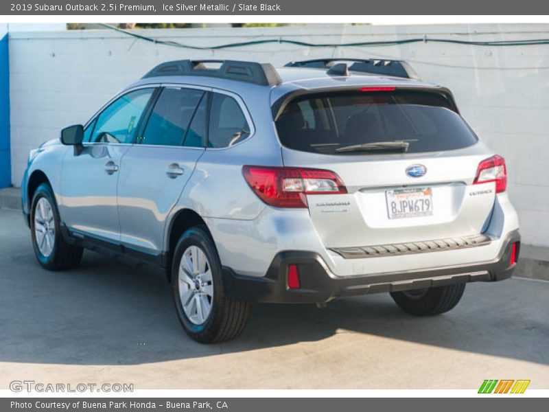 Ice Silver Metallic / Slate Black 2019 Subaru Outback 2.5i Premium