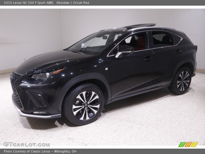 Front 3/4 View of 2020 NX 300 F Sport AWD