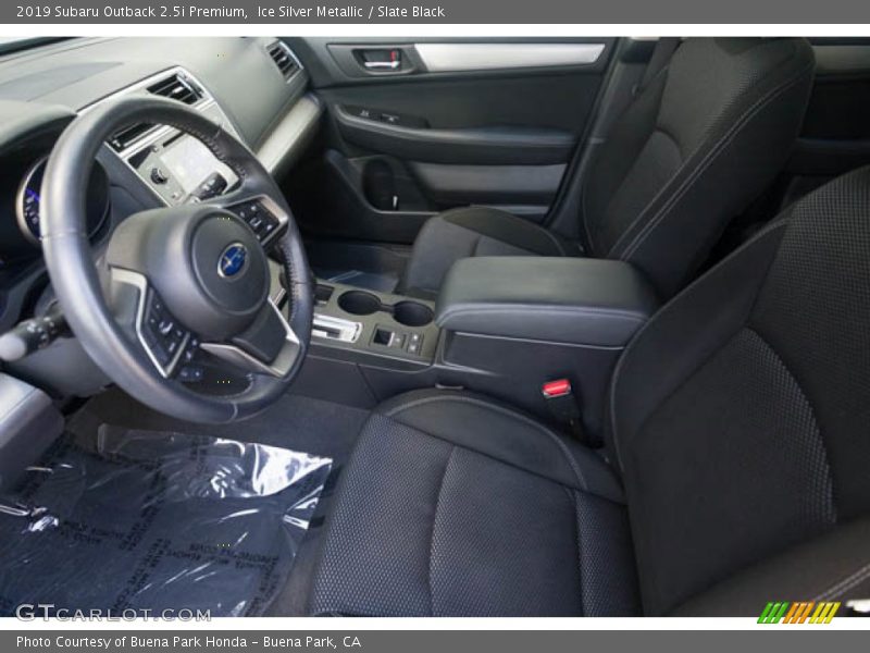 Ice Silver Metallic / Slate Black 2019 Subaru Outback 2.5i Premium