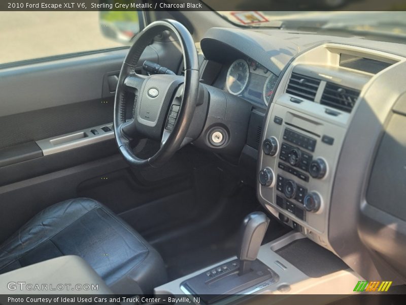 Sterling Grey Metallic / Charcoal Black 2010 Ford Escape XLT V6
