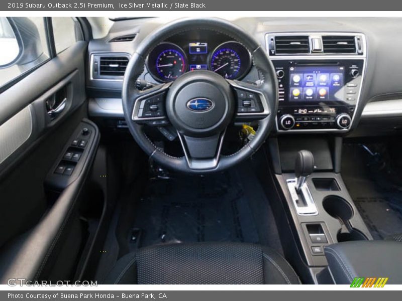 Ice Silver Metallic / Slate Black 2019 Subaru Outback 2.5i Premium