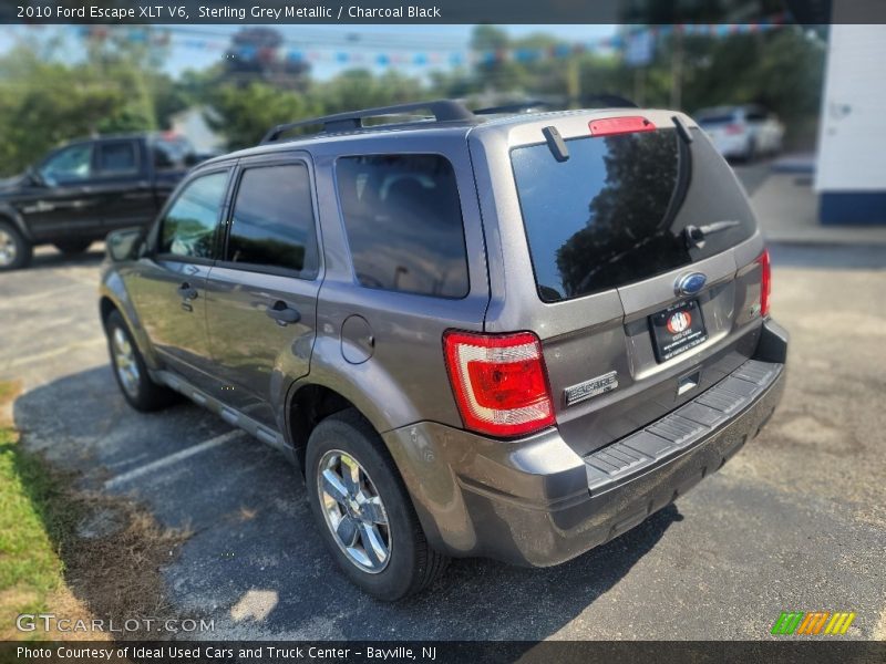 Sterling Grey Metallic / Charcoal Black 2010 Ford Escape XLT V6