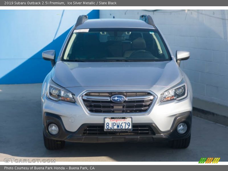 Ice Silver Metallic / Slate Black 2019 Subaru Outback 2.5i Premium