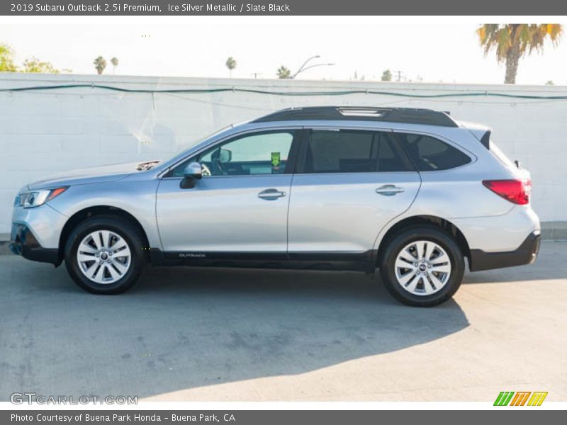 Ice Silver Metallic / Slate Black 2019 Subaru Outback 2.5i Premium