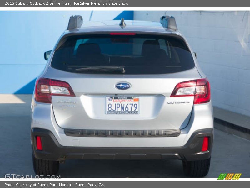 Ice Silver Metallic / Slate Black 2019 Subaru Outback 2.5i Premium