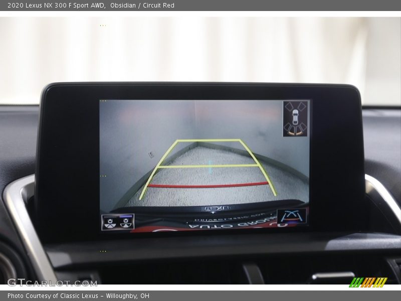 Obsidian / Circuit Red 2020 Lexus NX 300 F Sport AWD
