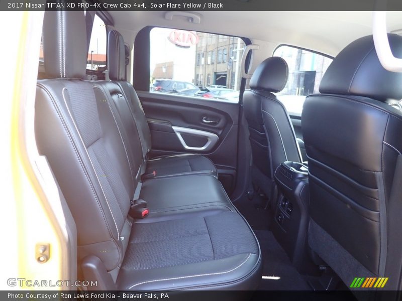 Rear Seat of 2017 TITAN XD PRO-4X Crew Cab 4x4