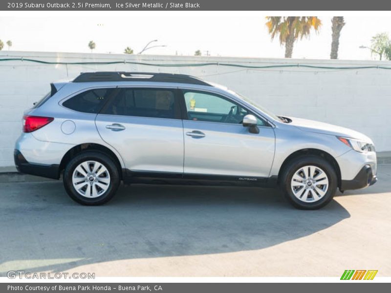 Ice Silver Metallic / Slate Black 2019 Subaru Outback 2.5i Premium