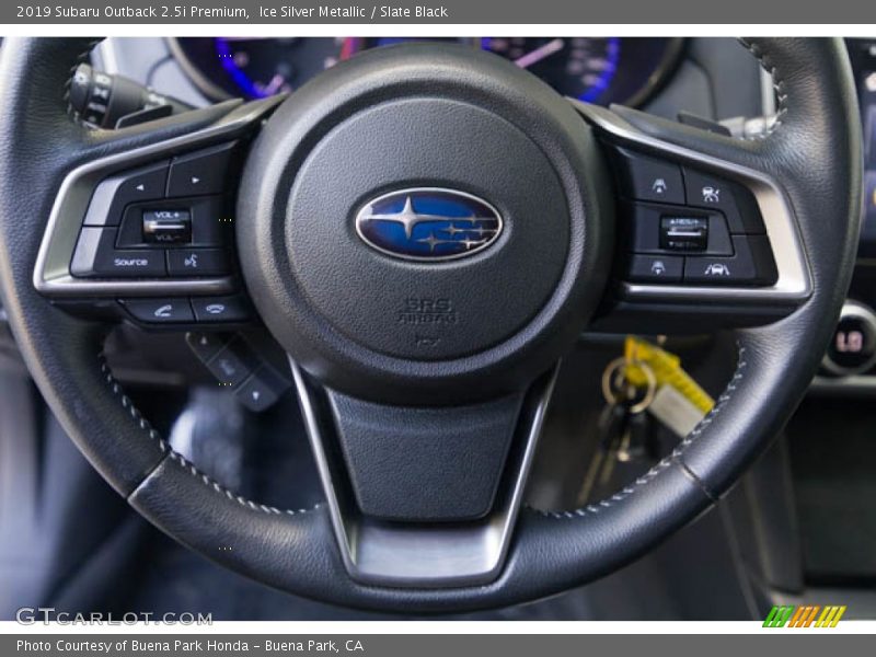 Ice Silver Metallic / Slate Black 2019 Subaru Outback 2.5i Premium