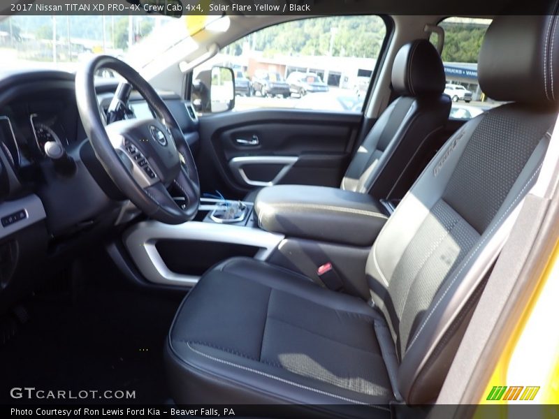 Front Seat of 2017 TITAN XD PRO-4X Crew Cab 4x4