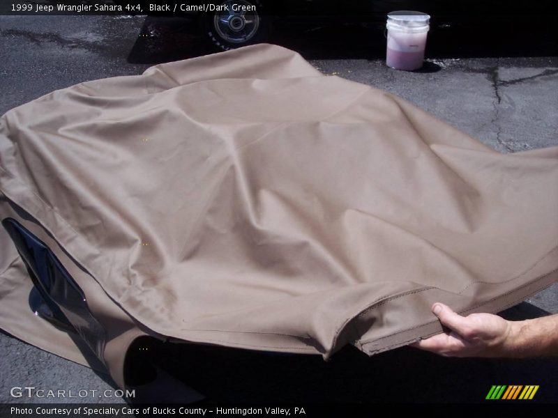Black / Camel/Dark Green 1999 Jeep Wrangler Sahara 4x4